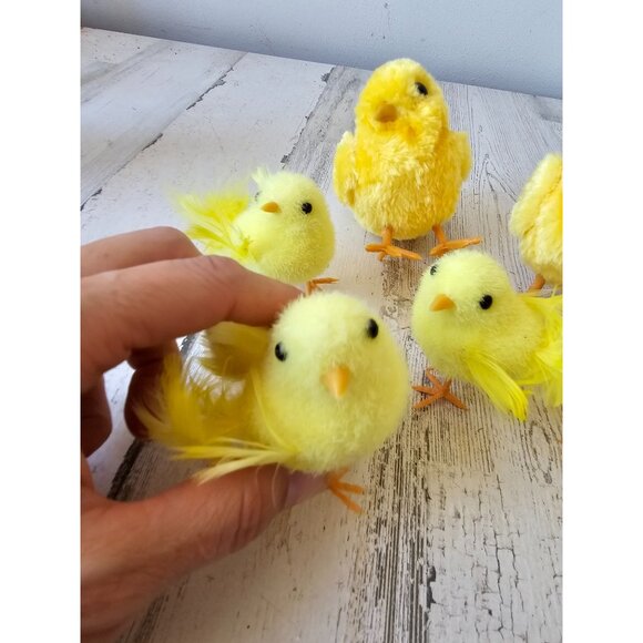 Realistic chick chicken Easter spring decor bird village - Picture 2 of 9